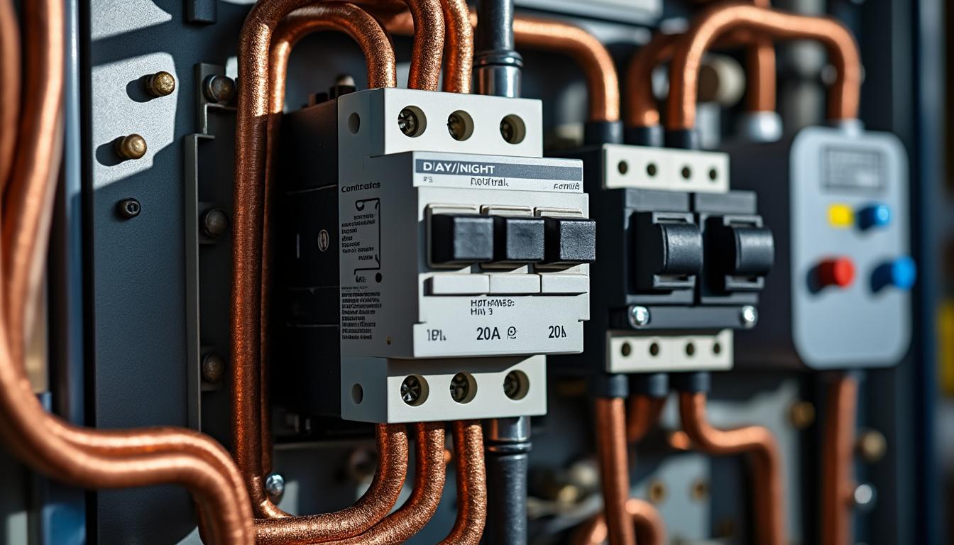 découvrez comment le contacteur jour/nuit optimise le fonctionnement de votre chauffe-eau en tirant parti des tarifs électriques avantageux pour réaliser des économies d'énergie.